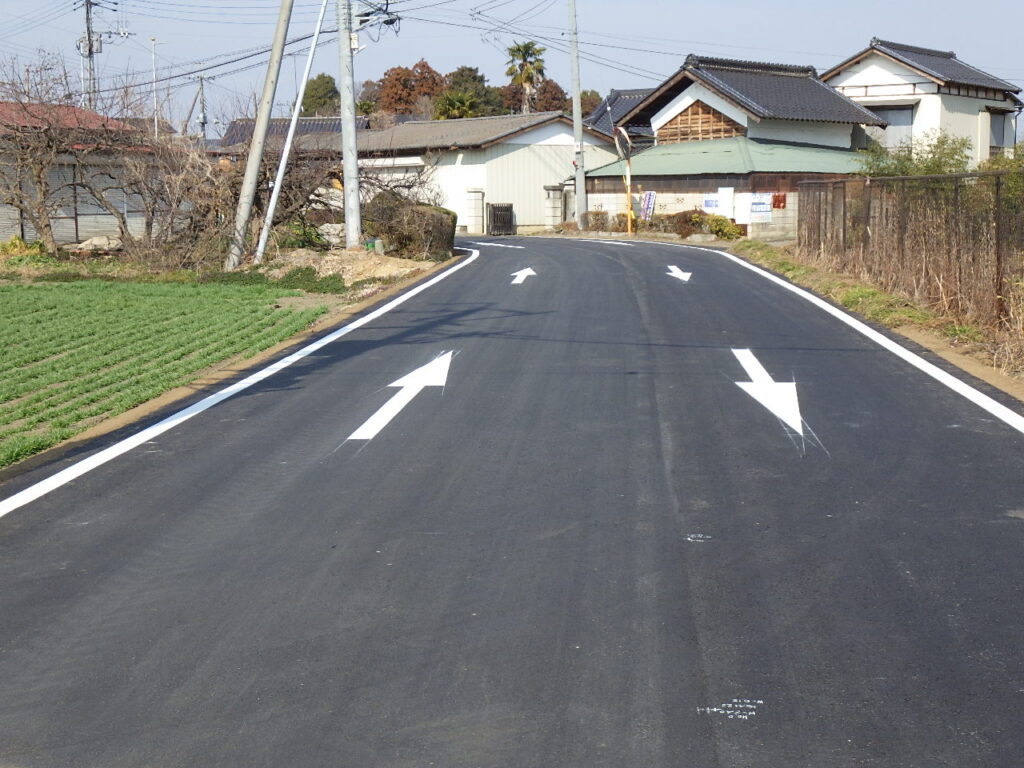 市道1521号線舗装修繕工事